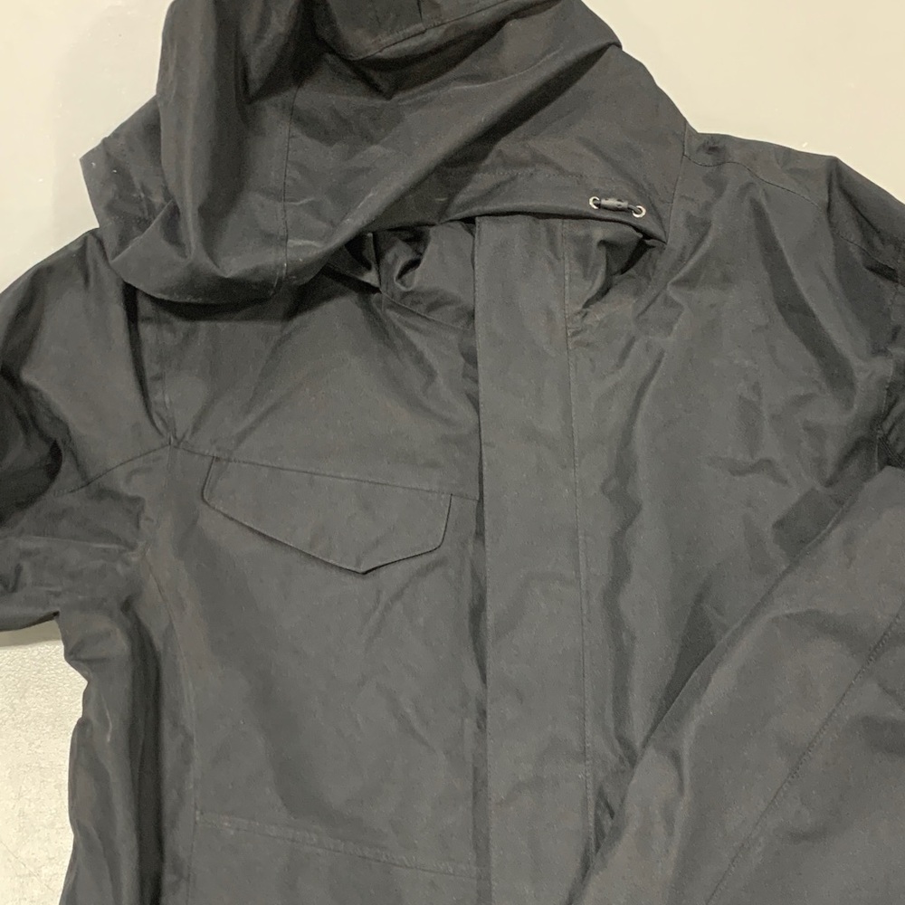 Men's Black Hooded Jacket
